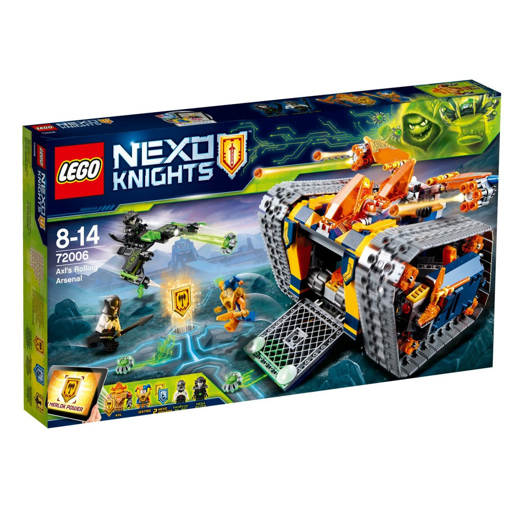 Lego Nexo Knights Пересувний арсенал Акселя 72006