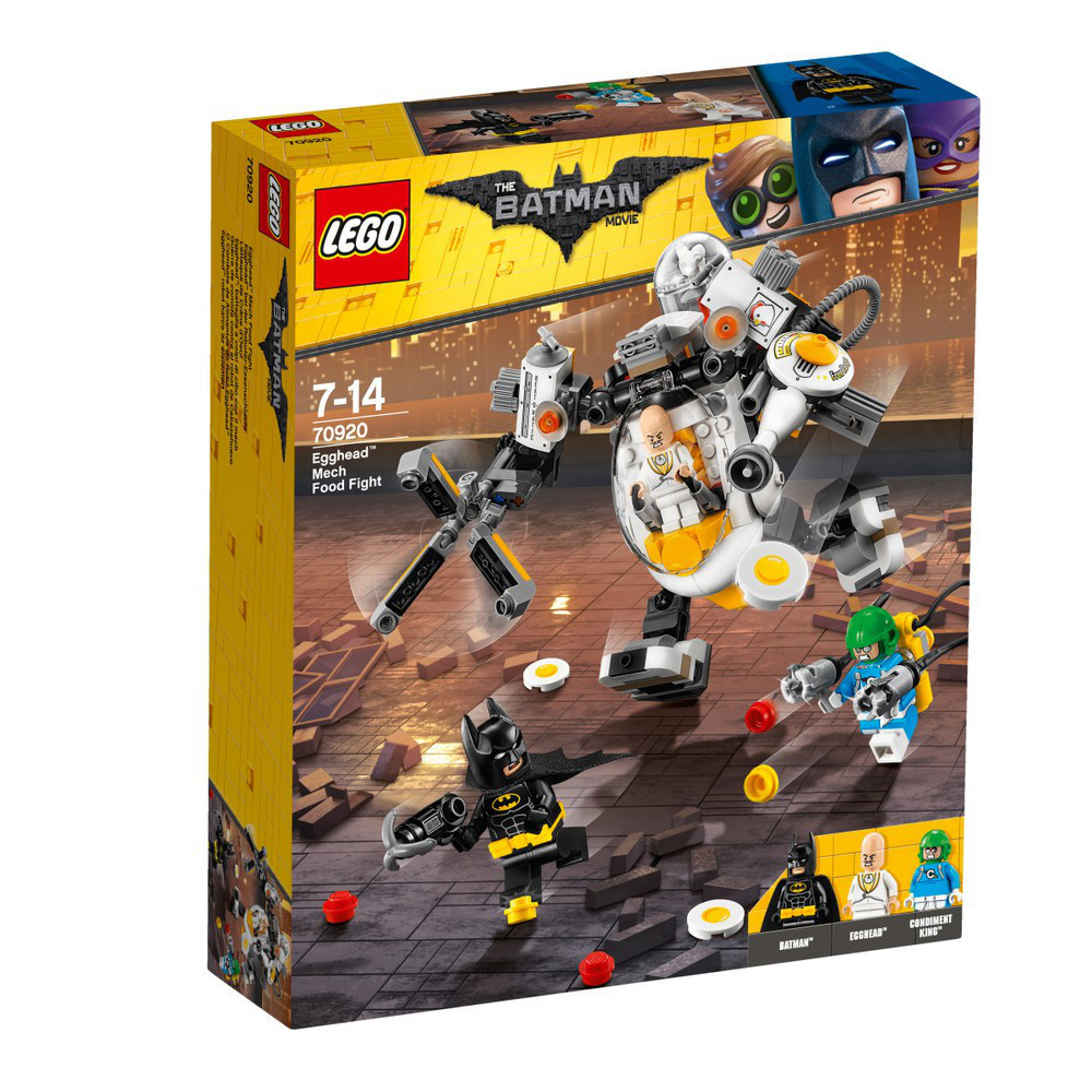 Lego Batman Movie Битва їжею з Яйцеголовым 70920