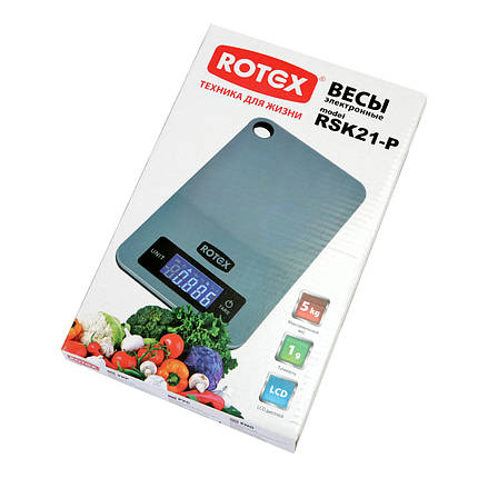 Ваги кухонні ROTEX RSK21-P ID 3261276, фото 4