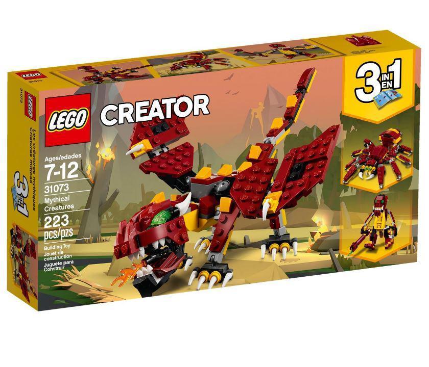 Lego Creator Міфічні істоти 31073