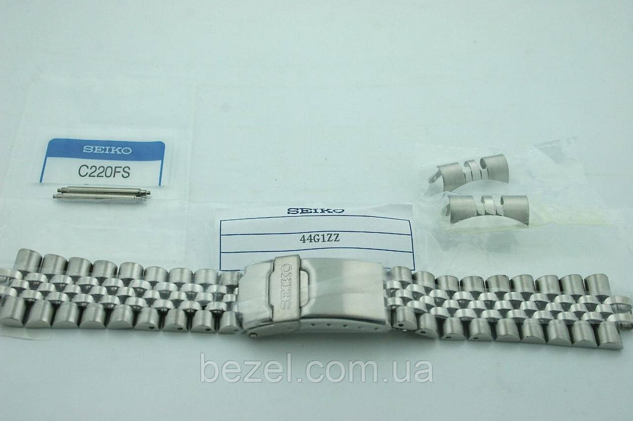 ОРИГІНАЛЬНИЙ БРАСЛЕТ JUBILEE 44G1JZ ДЛЯ SEIKO SKX007, SKX009, SKX011 та інші моделі 22ММ (C220FS)