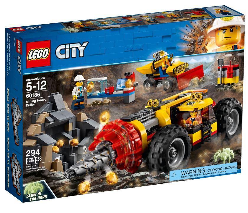 Lego City Важкий гірський бур 60186