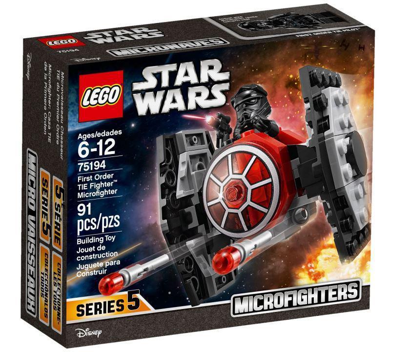 Lego Star Wars Мікрофайтер Споживач TIE Первого Ордена 75194