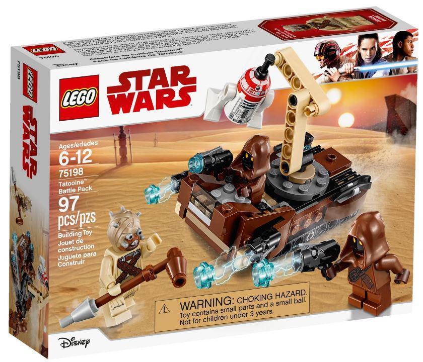Lego Star Wars Бойовий набір планети Татуїн 75198