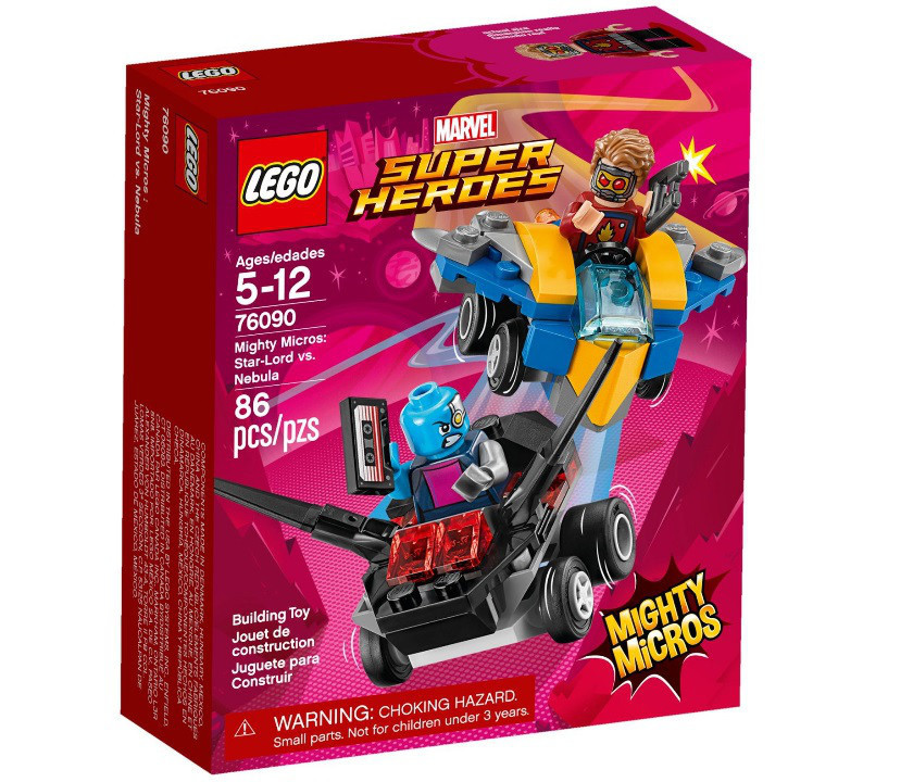 Lego Super Heroes Зоряний Лорд проти Небули 76090