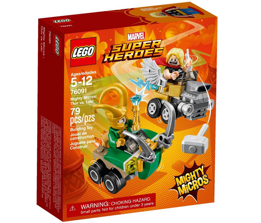 Lego Super Heroes Тор проти Локі 76091