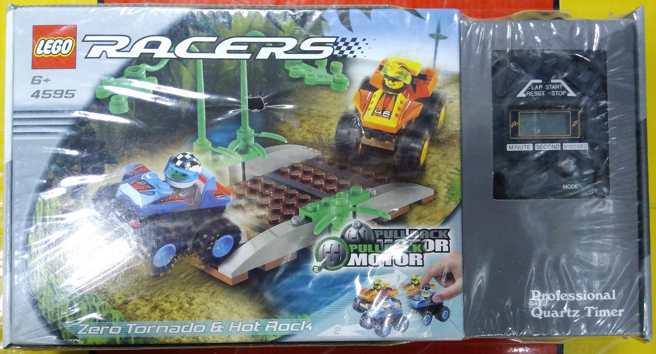 Lego Drome Racers Zero Tornado & Hot Rock 4595