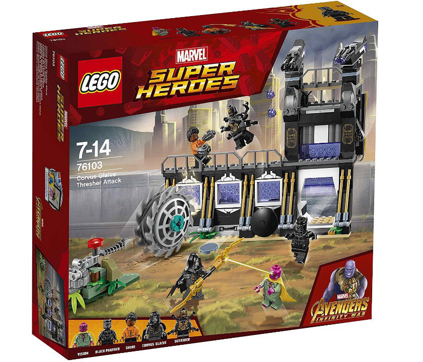 Lego Super Heroes Війна нескінченності: Атака Корвуса Глейва 76103