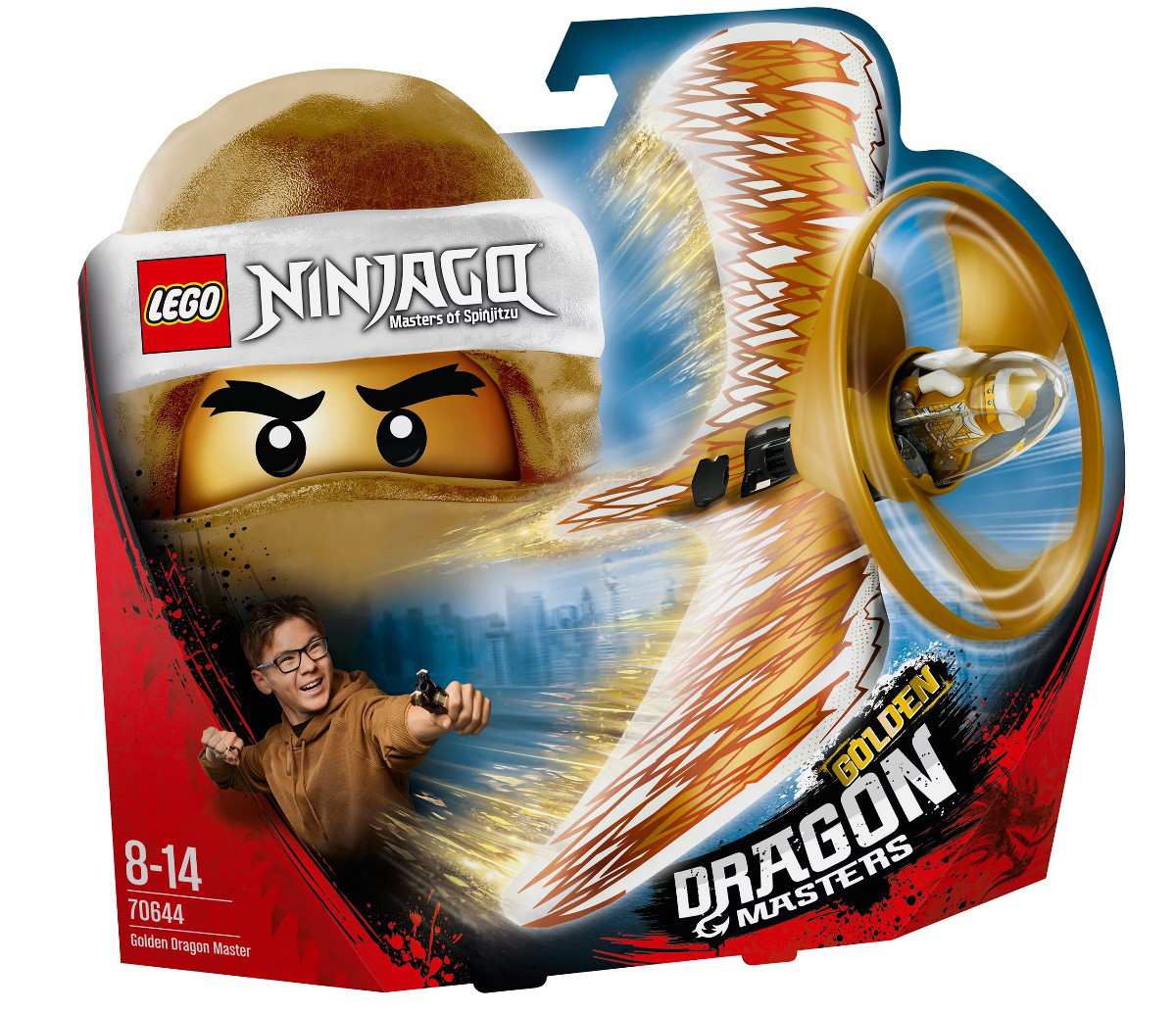 Lego Ninjago Володар Золотого дракона 70644