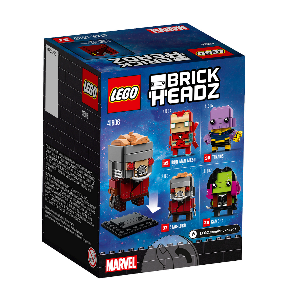 Lego BrickHeadz Зоряний Лорд 41606