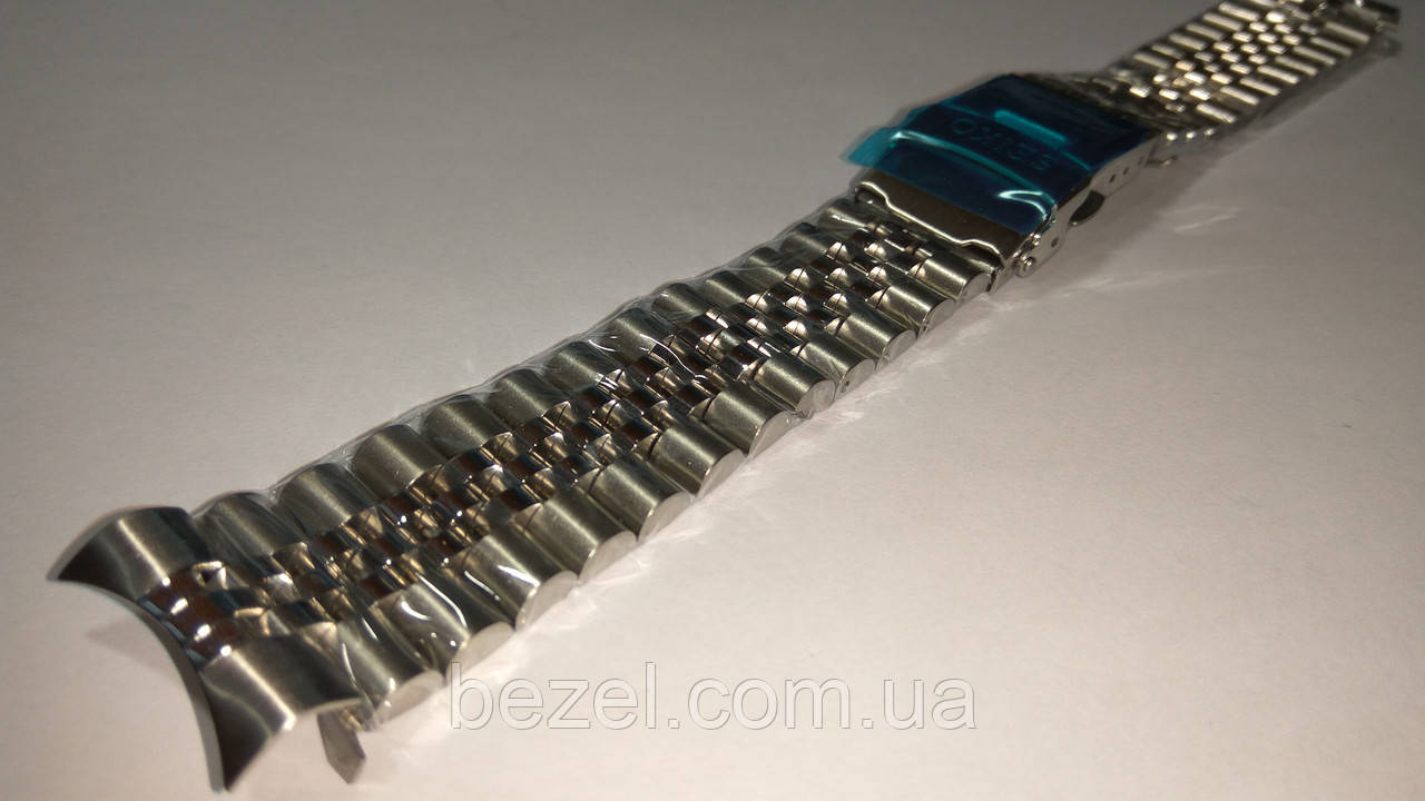 СТАЛЬНИЙ БРАСЛІТ JUBILEE ДЛЯ SEIKO SKX007, SKX009, SKX011 та інших моделей 22ММ (C220FS)