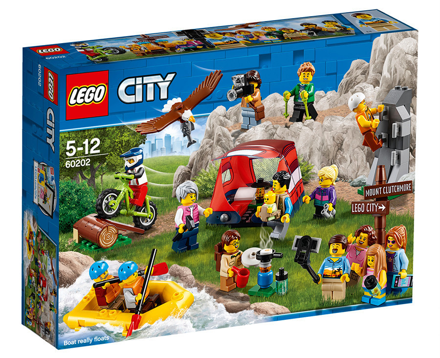 Lego City Набір мініфігурок Любителі активного відпочинку 60202
