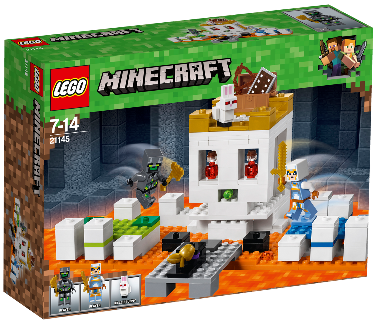 Lego Minecraft Арена-череп 21145