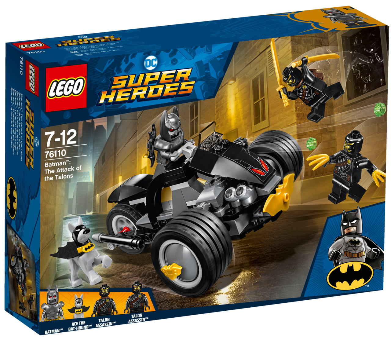 Lego Super Heroes Бетмен: напад Пазурів 76110
