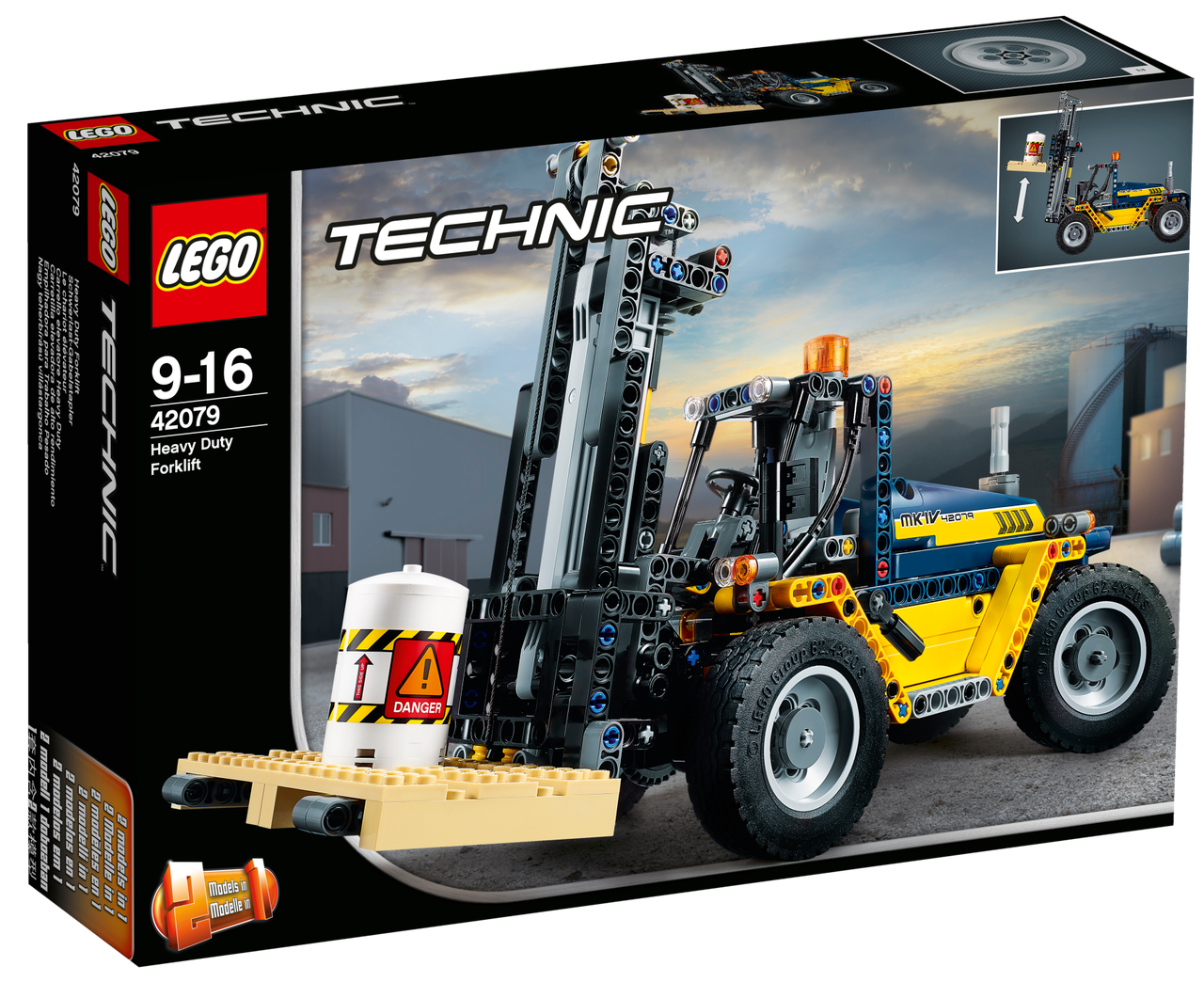 Lego Technic Надпотужний вилочний навантажувач 42079