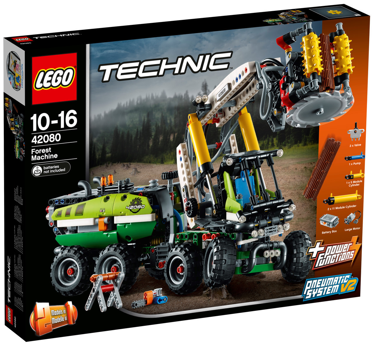 Lego Technic Лісозаготівальна машина 42080