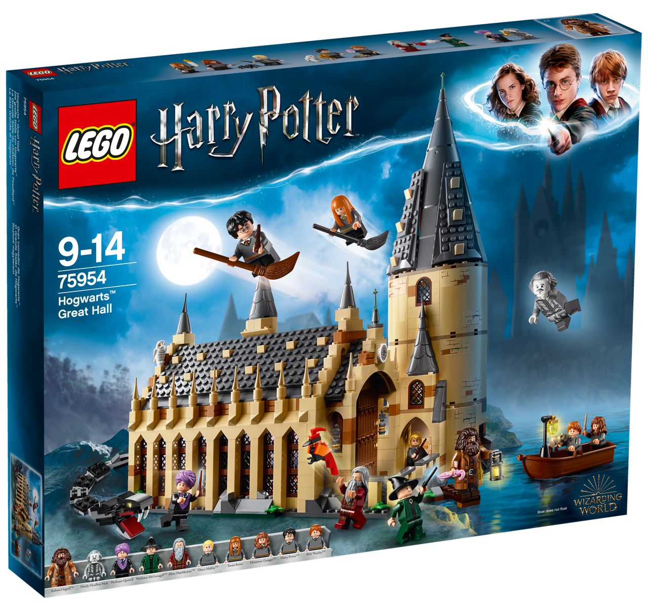 Lego Harry Potter Великий зал Хогвартса 75954