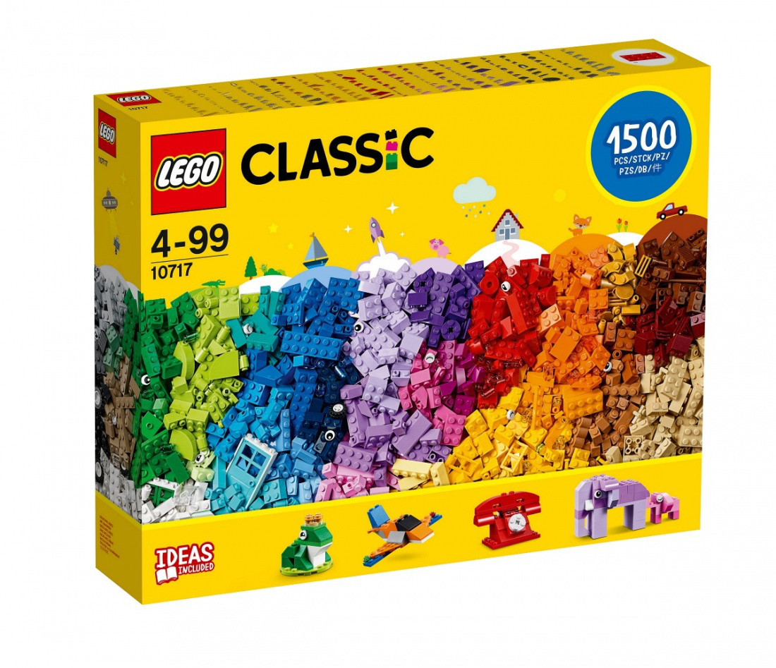 Lego Classic Кубики, кубики, кубики! 10717