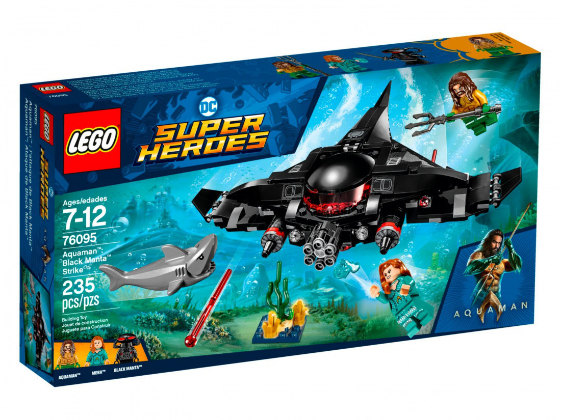 Lego Super Heroes Аквамен: Чорна Манта завдає удар 76095