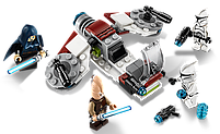Lego Star Wars Бойовий набір джедаїв і клонів-піхотинців 75206, фото 4