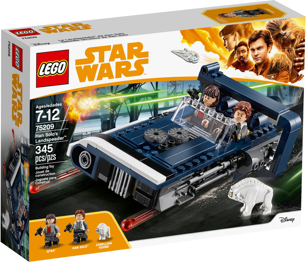 Lego Star Wars Спідер Хана Соло 75209