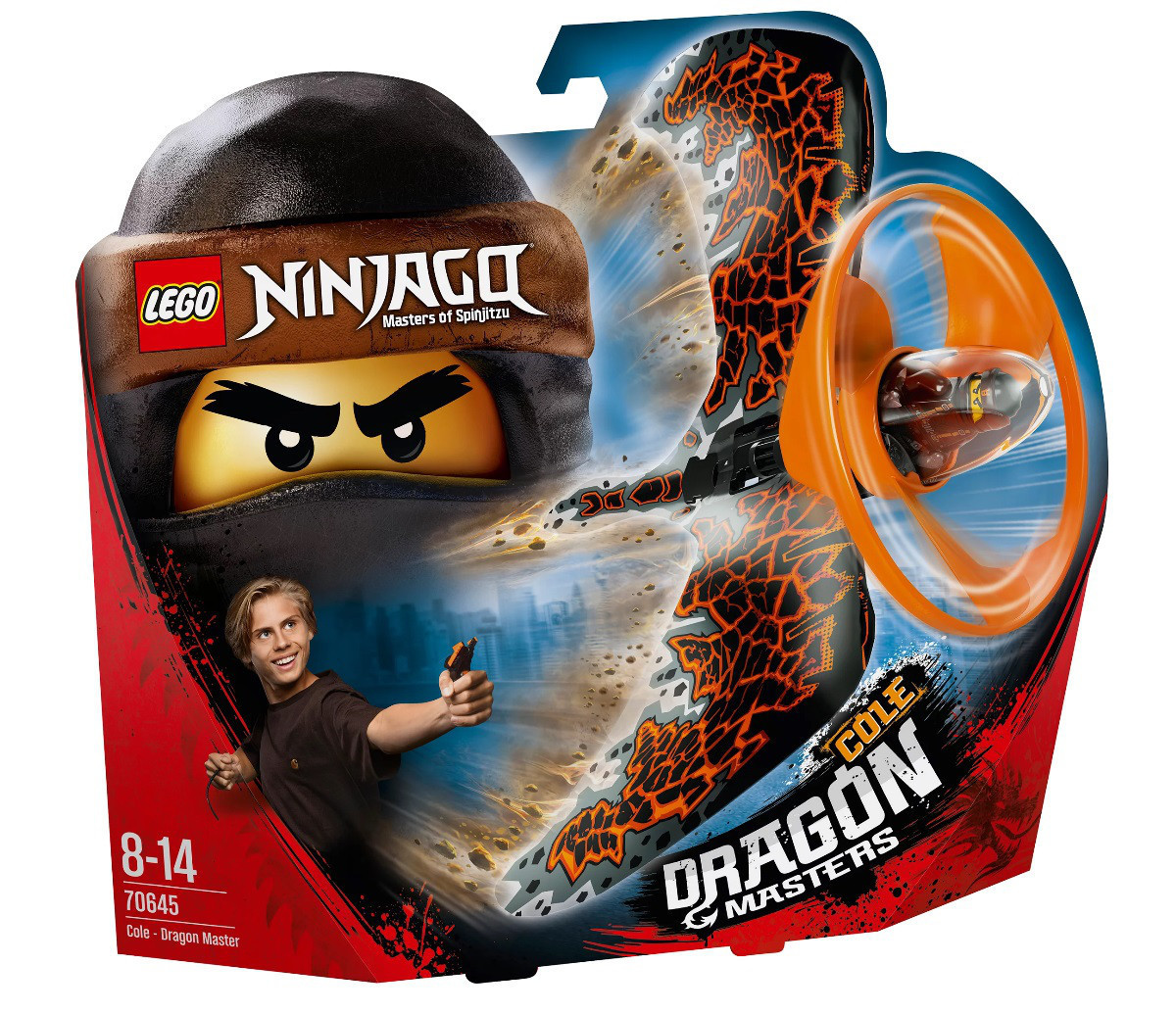 Lego Ninjago Коул — Володар дракона 70645