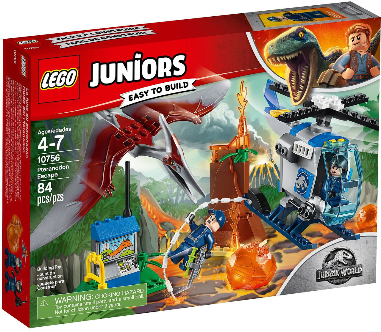 Lego Juniors Втеча птеранодона 10756