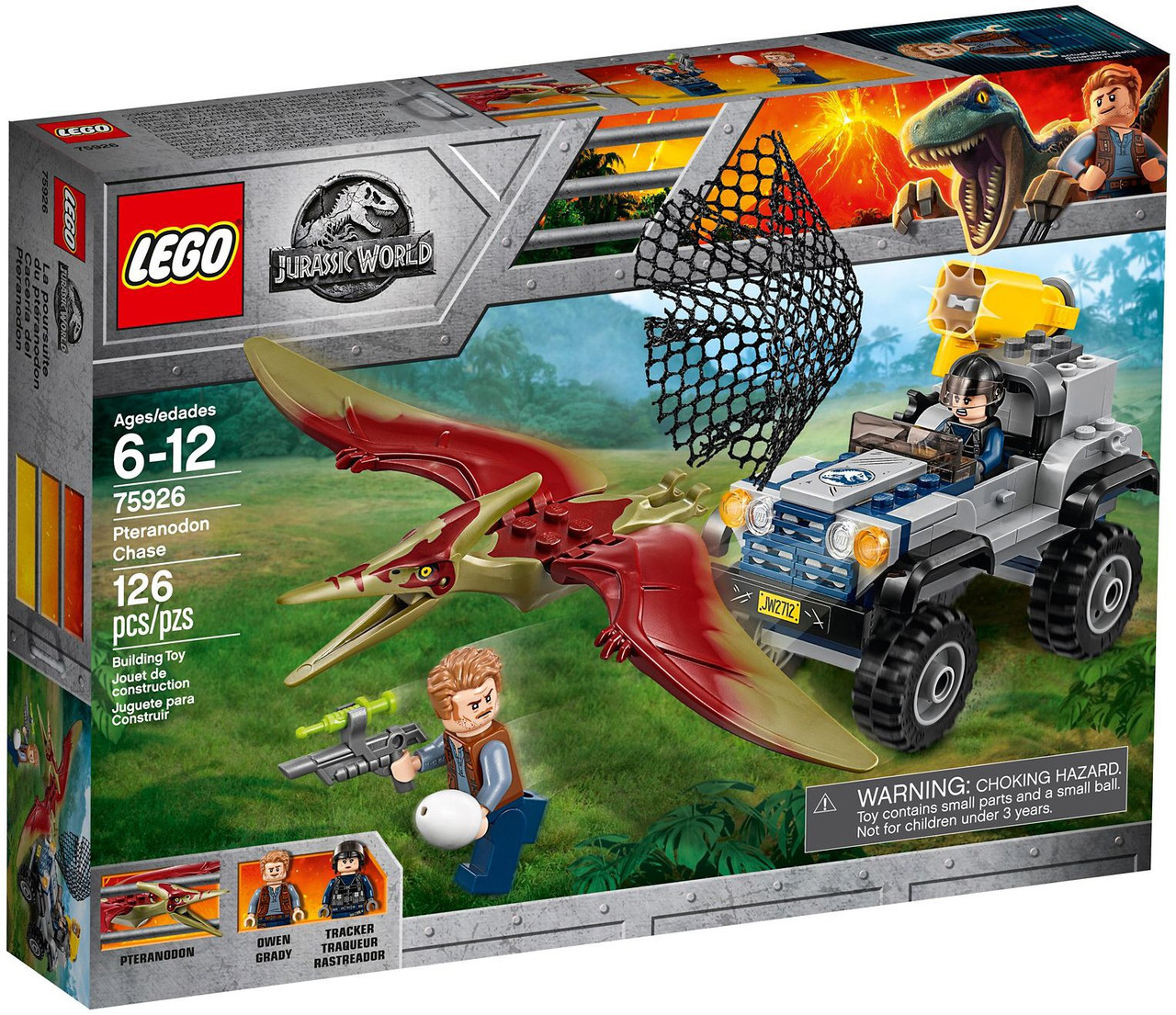 Lego Jurassic World Гонитва за Птеранодоном 75926