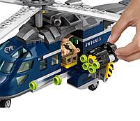 Lego Jurassic World Погоня за Блю на вертольоті 75928, фото 7