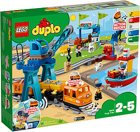 LEGO DUPLO Town Вантажний потяг 105 деталей (10875)