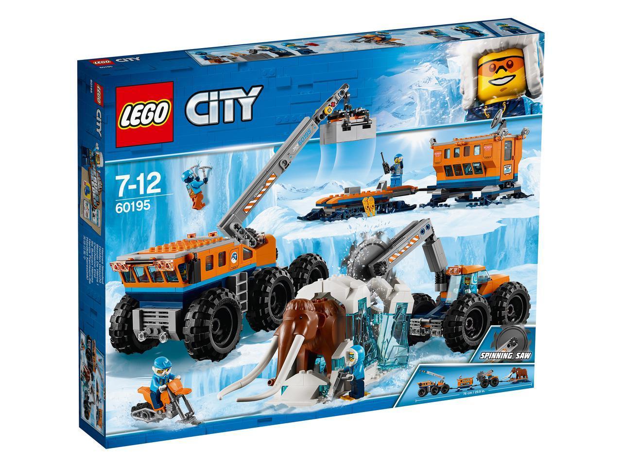 Lego City Арктична експедиція: Пересувна арктична база 60195