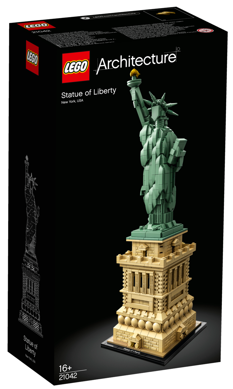 Конструктор LEGO Architecture Статуя Свободи 1685 деталей (21042)
