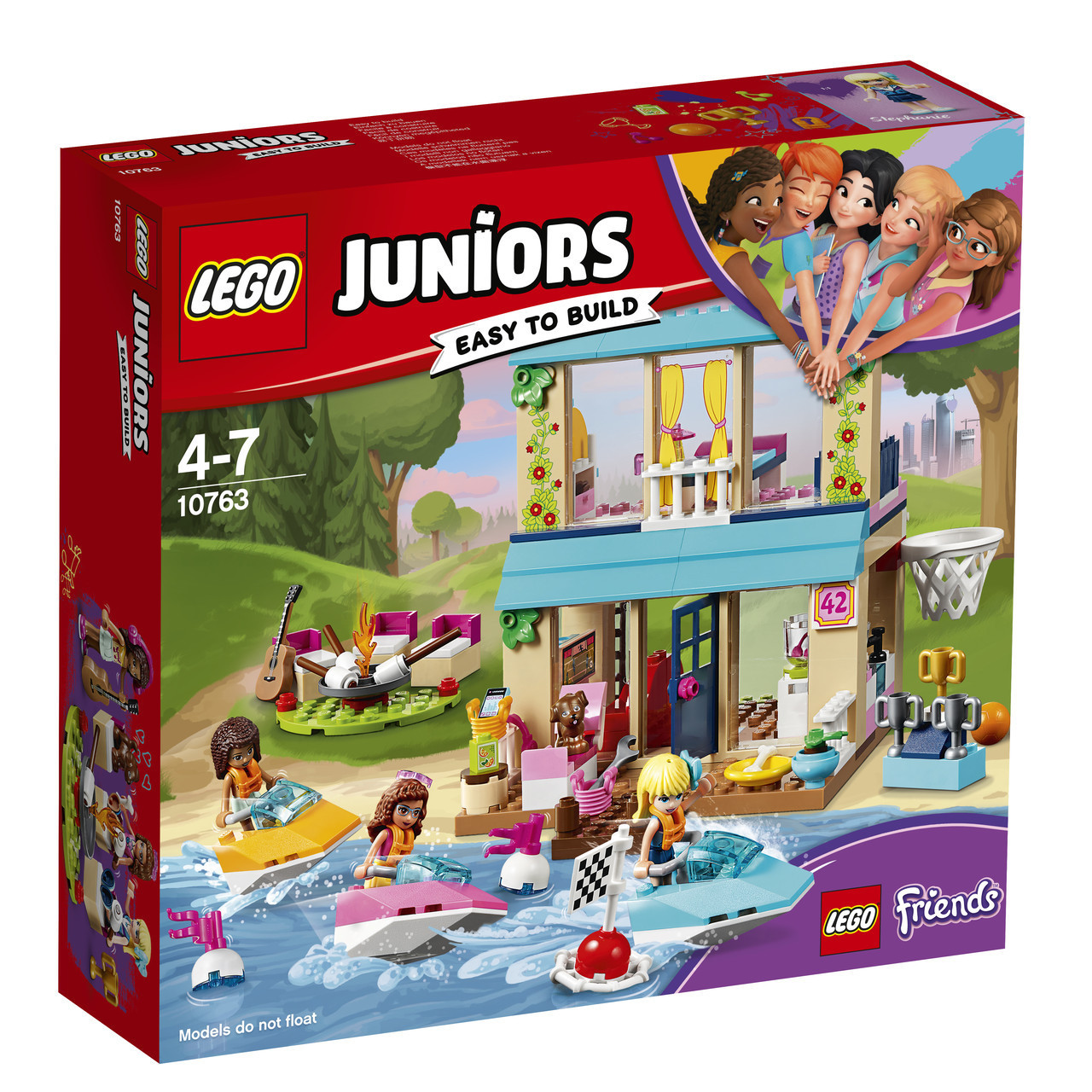 Lego Juniors Будиночок Стефані біля озера 10763