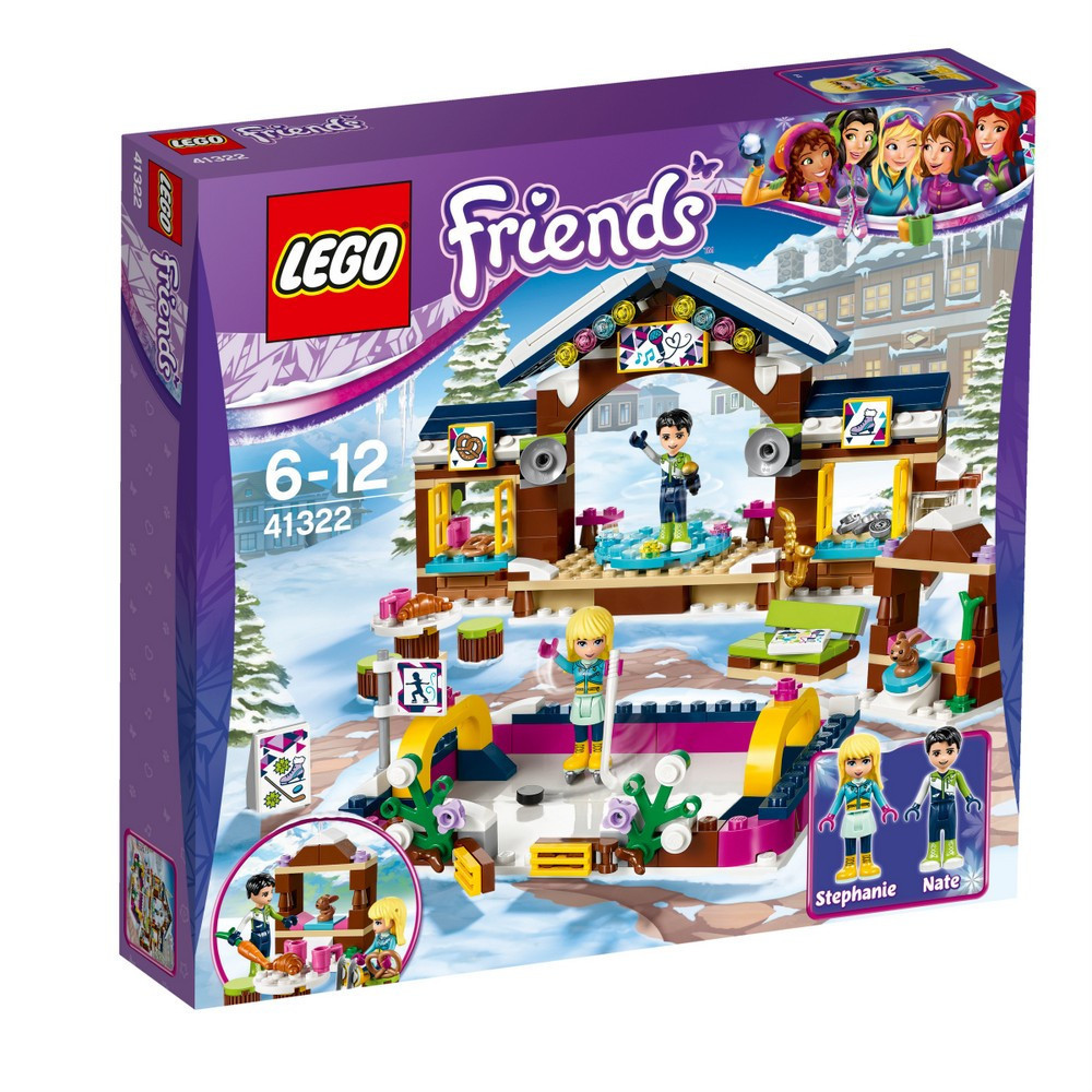 Lego Friends Гірськолижний курорт: Каток 41322