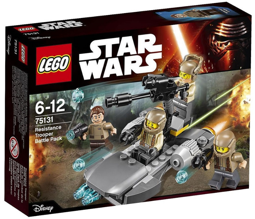 Lego Star Wars Бойовий набір Опір 75131