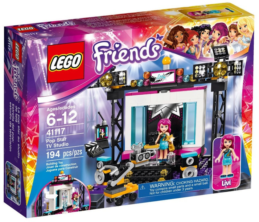 Lego Friends Поп-зірка: телестудія 41117