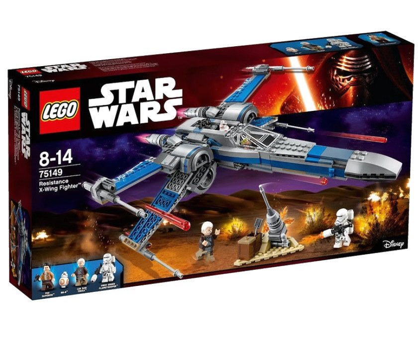 Lego Star Wars Винищувач Опору X-Wing 75149