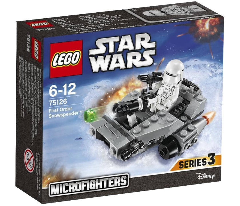 Lego Star Wars Сніговий спідер Першого Ордена 75126