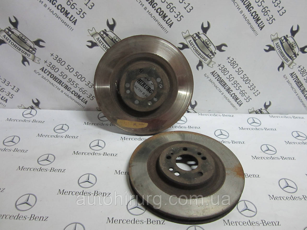 Передній гальмівний диск mercedes w163 ml-сlass