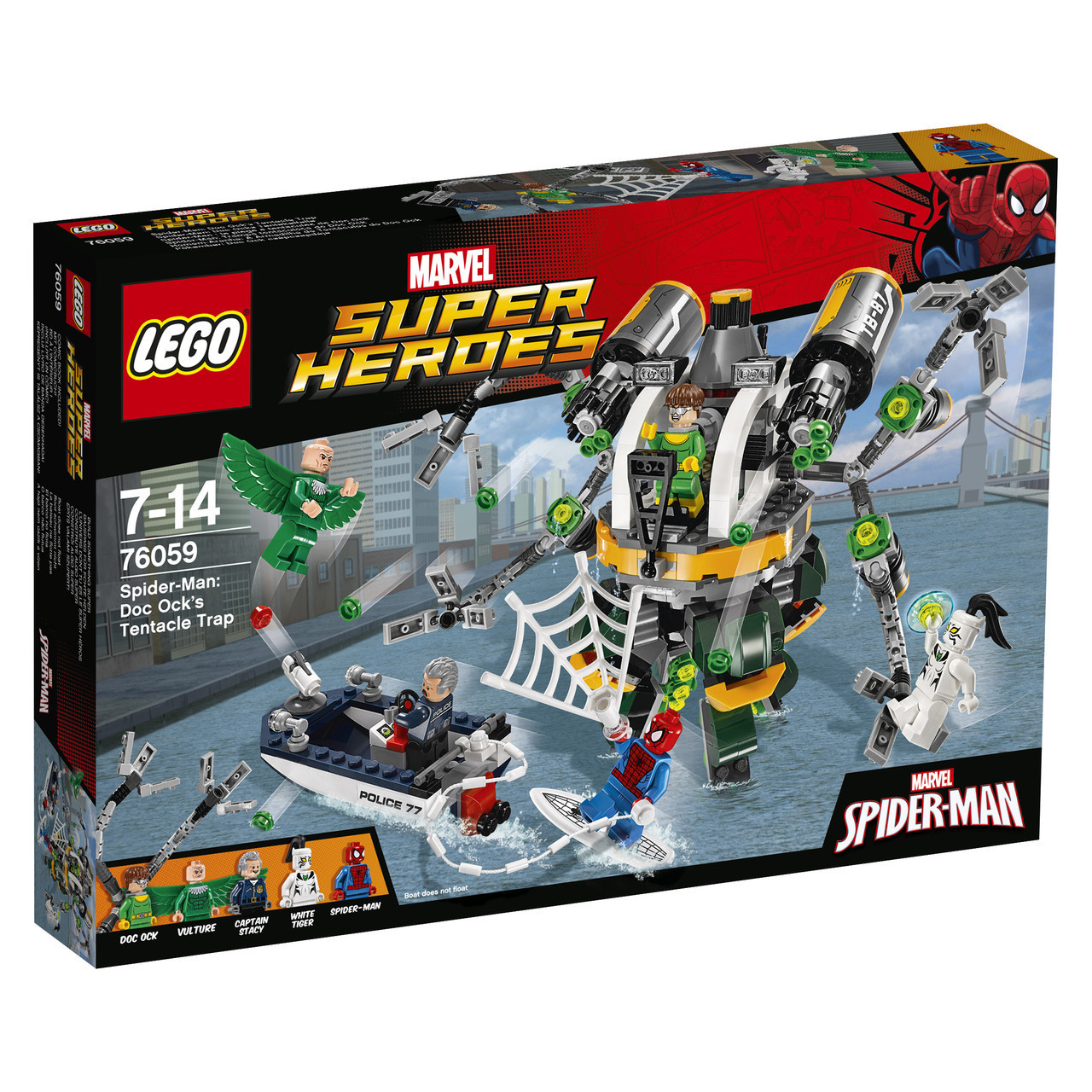 LEGO Super Heroes Людина-павук: у пастці Доктора Восьминога 76059