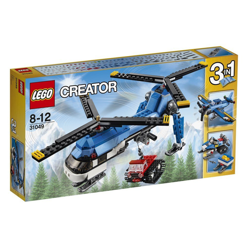 Lego Creator Двухвинтовой вертоліт 31049