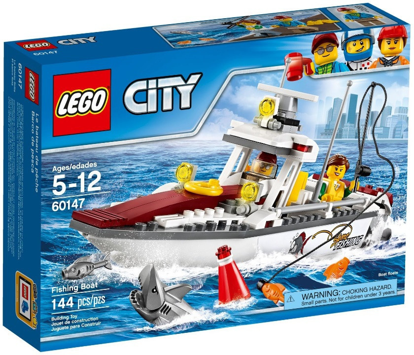 Lego City Риболовний катер 60147