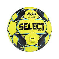 М'яч футбольний SELECT X-Turf жовтий