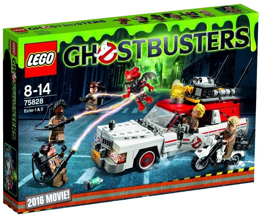Lego Ghostbusters Мисливці за привидами: Екто-1 і Екто-2 75828