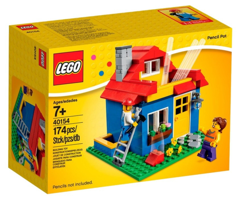Lego Iconic Олівець «Дім» 40154, фото 1