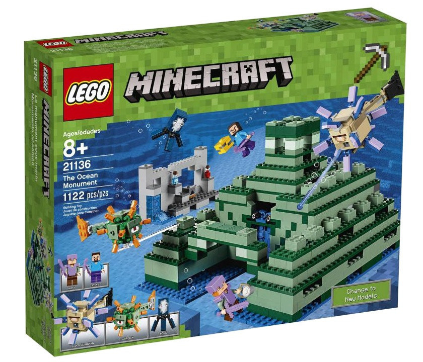 Lego Minecraft Підводний храм 21136