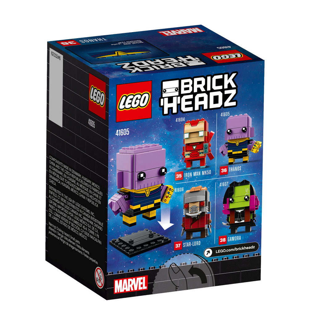 Lego BrickHeadz Танос 41605