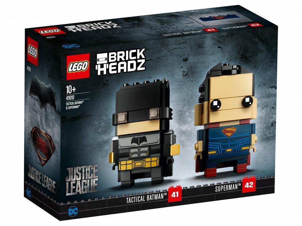 Lego BrickHeadz Тактичний Бетмен і Супермен 41610