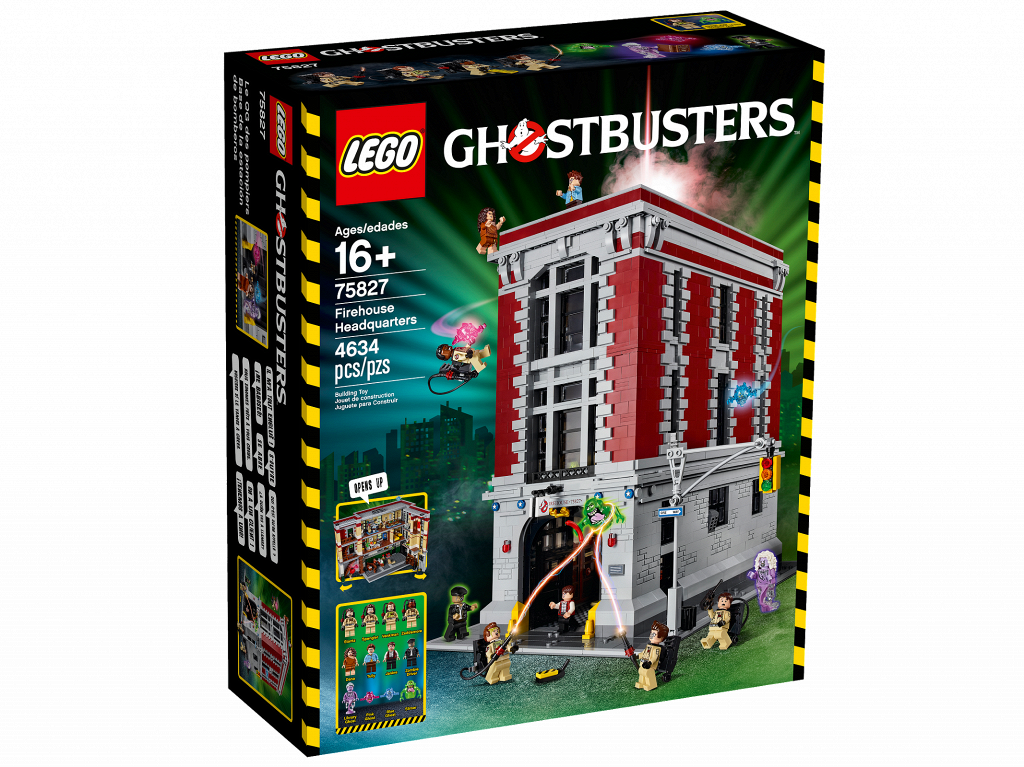 Lego Ghostbusters Штаб-квартира Мисливців за привидами 75827