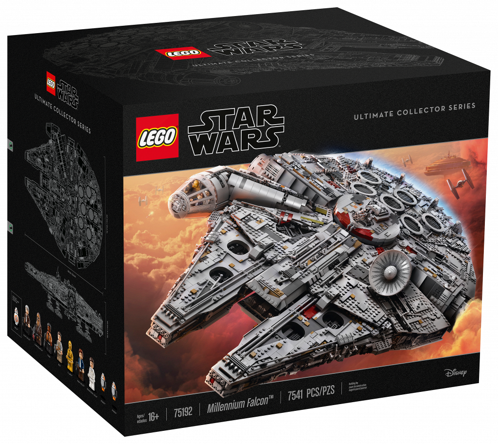 Lego Star Wars Сокіл Тисячоліття 75192